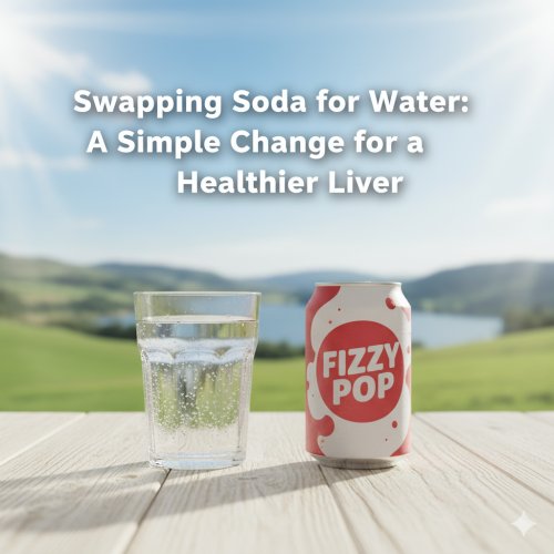 Swapping Soda for Water Can Lower Liver Disease Risk, New Study Suggests