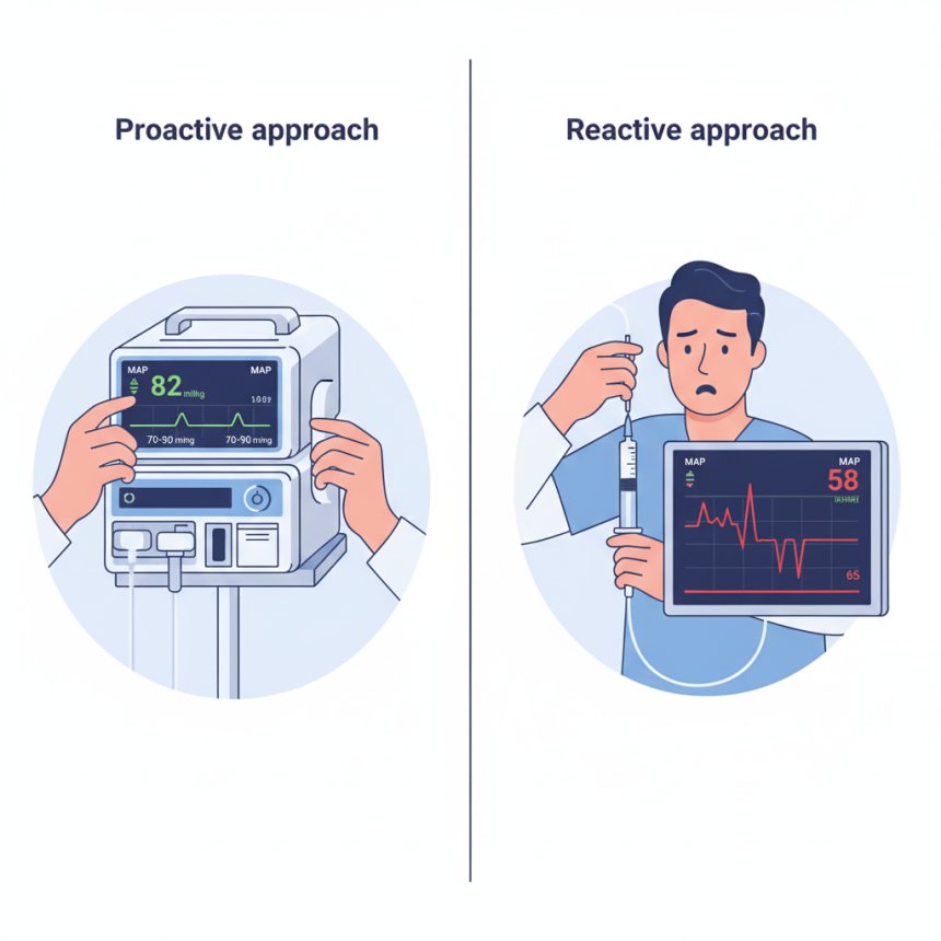PRETREAT Trial: Proactive vs Reactive Intraoperative Hypotension Management & 6-Month Disability